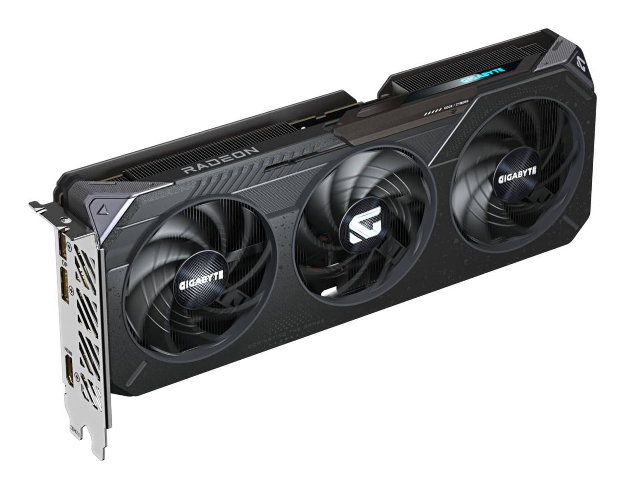 Gigabyte Radeon RX 9060 XT GAMING 16G Grafikkarte - 16GB GDDR6, 128bit, PCI-E 5.0, 3230 MHz Kerntakt, 2 x DisplayPort,-4