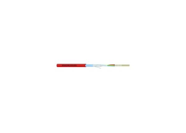 Dätwyler 18837400ZZ JE-H (St) H Bd FE180 E30 L 2x2x0,8 TR1000m Brandmeldekabel Keram halo-frei rot Meterware
