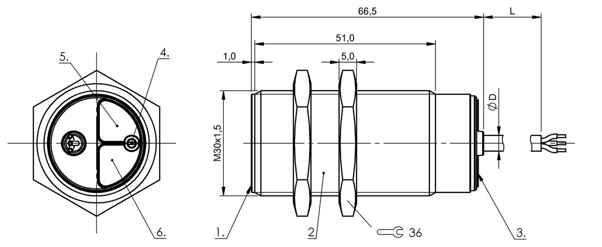BALLUFF Kapazitiver Sensor - BCS00N3, 1 St.-1