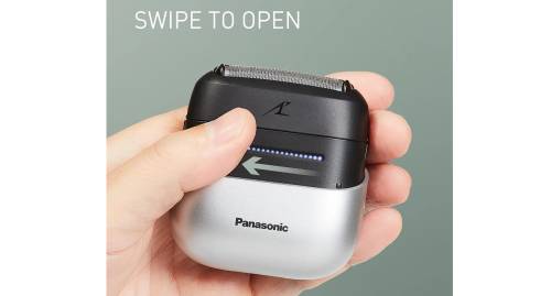 Panasonic ES-CM3BKS503, Folienschaber, Schwarz, Silber, Edelstahl, Ladend, Akku, Integrierte Batterie-2
