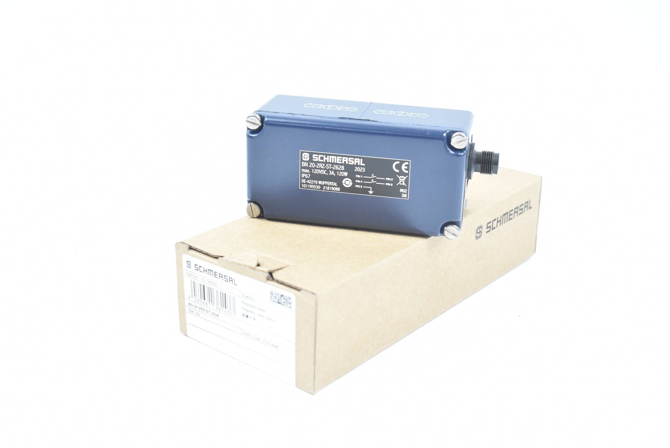 SCHMERSAL BN 20-2RZ-ST-2628 Magnetschalter Hst.-Teile-Nr.: 101195530-0