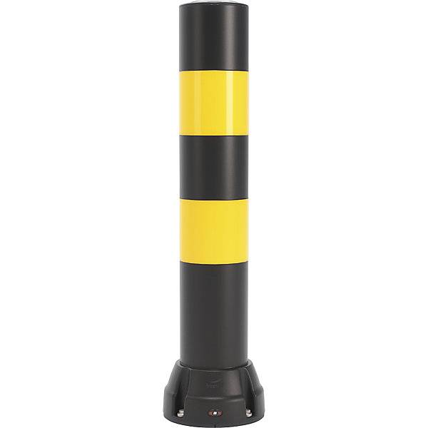 Rammschutz-Poller 170B Höhe 1000 mm schwarz 2 gelbe Streifen. 85572449 855724 49-0
