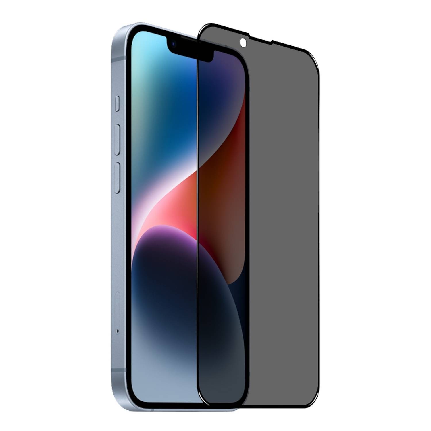 Display Schutzglas Privacy für Apple iPhone 17e / 16e 2x H9 Folie Antispionage-4