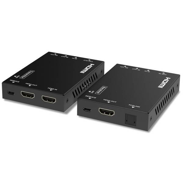 FeinTech HX230 HDMI 2.0 over CAT6 Extender 70m RJ45 mit Audio-Extractor