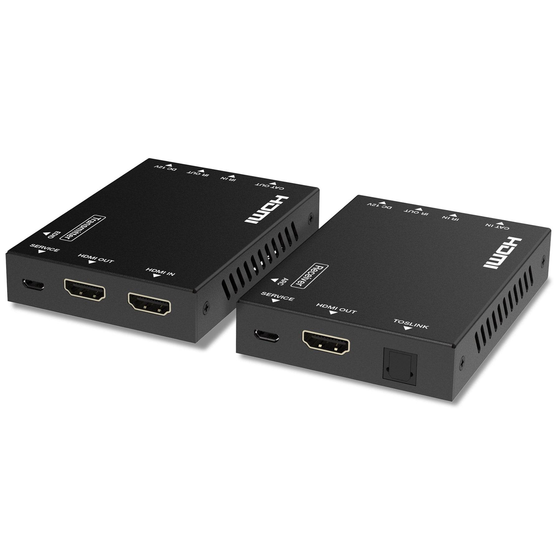 FeinTech HX230 HDMI 2.0 over CAT6 Extender 70m RJ45 mit Audio-Extractor-0