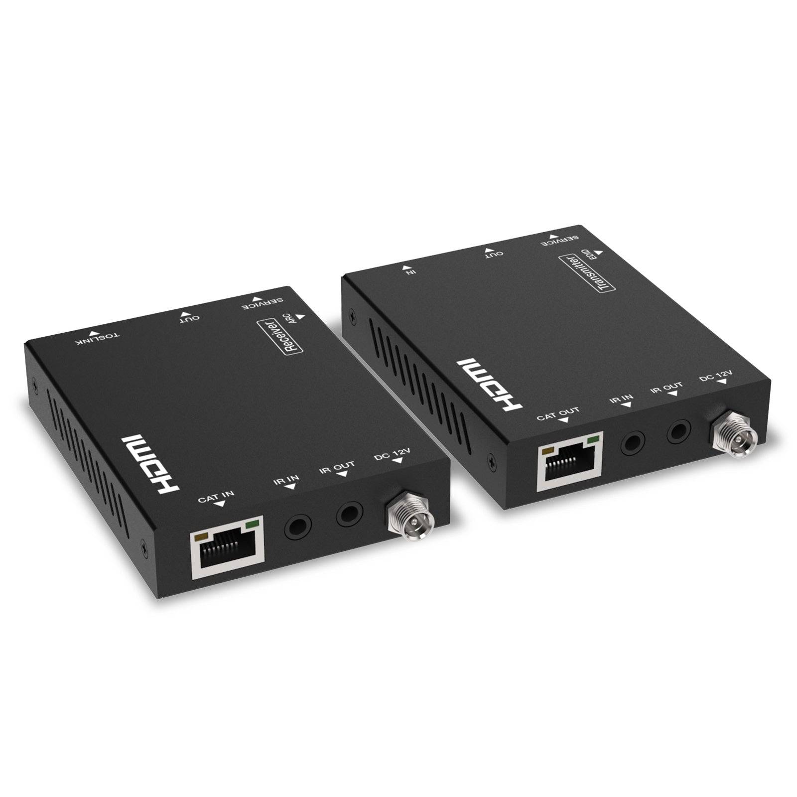FeinTech HX230 HDMI 2.0 over CAT6 Extender 70m RJ45 mit Audio-Extractor-1