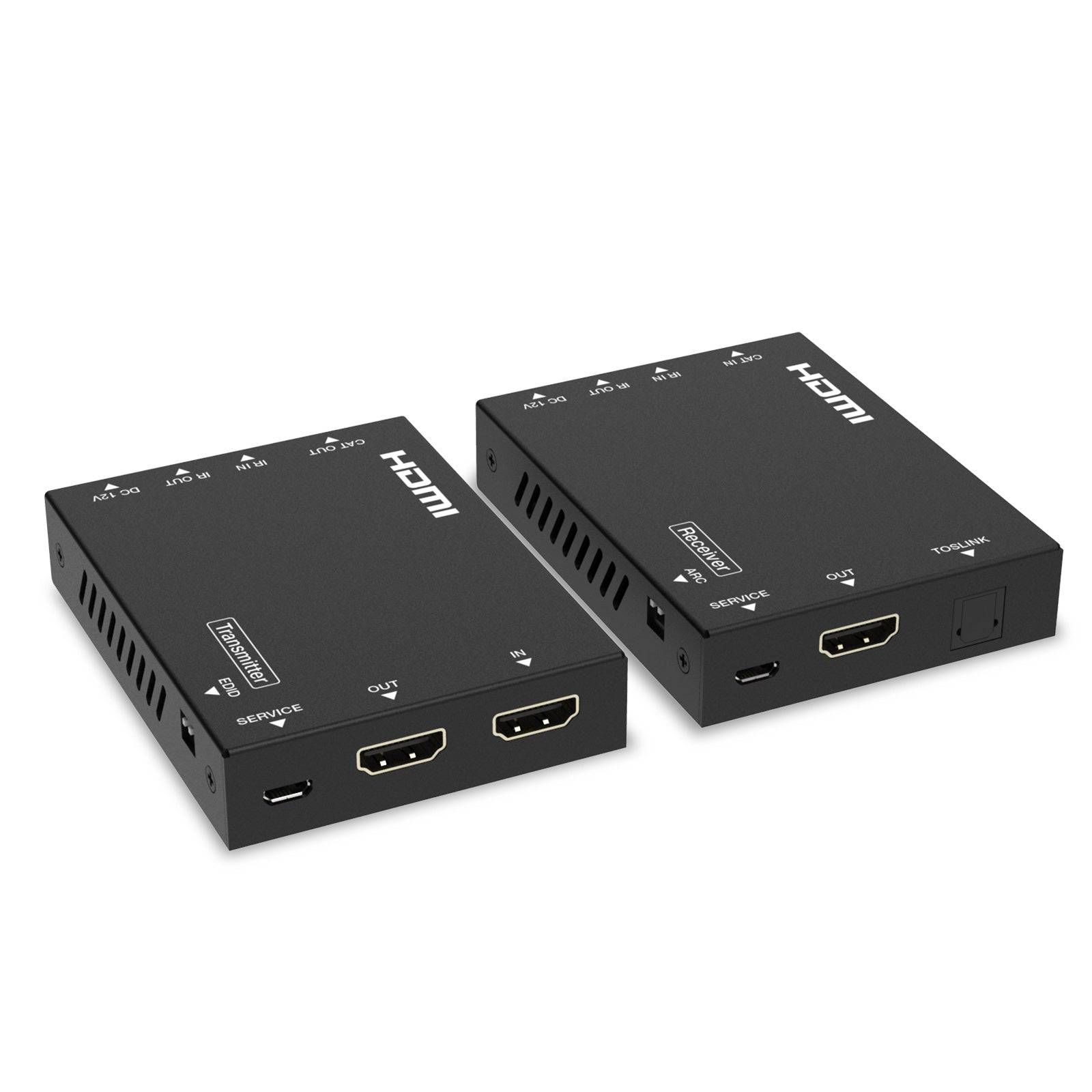 FeinTech HX230 HDMI 2.0 over CAT6 Extender 70m RJ45 mit Audio-Extractor-2