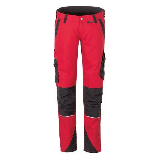 Planam Norit Bundhose Damen, 6417, rot/schwarz, Größe 54-0