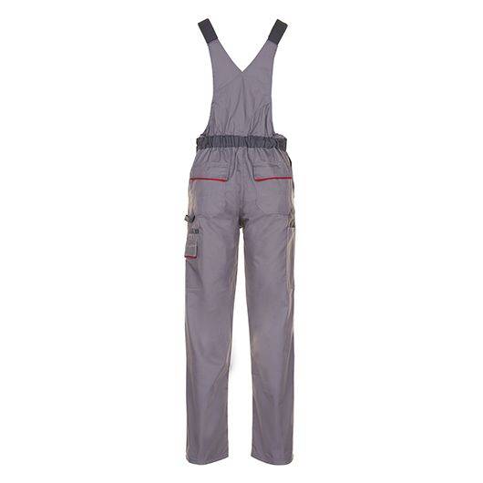 Planam Highline Latzhose Herren, 2331, grau, Größe 46-1