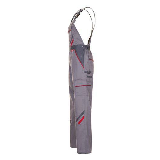 Planam Highline Latzhose Herren, 2331, grau, Größe 46-2