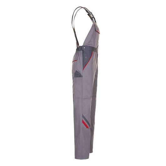 Planam Highline Latzhose Herren, 2331, grau, Größe 46-3