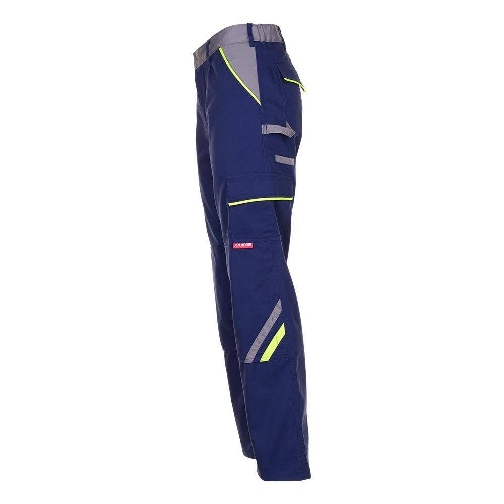 Planam Visline Bundhose, 2423, blau/gelb, Größe 52-1