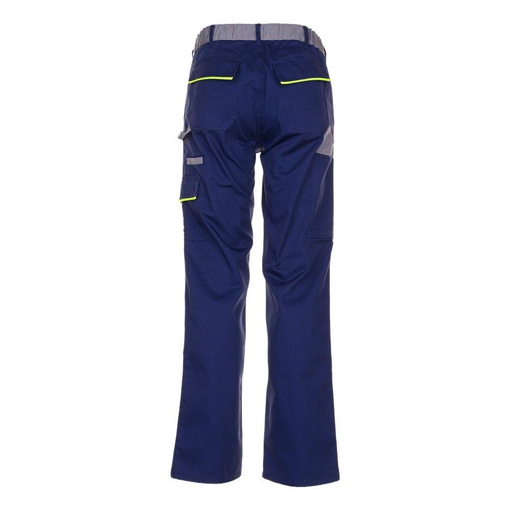 Planam Visline Bundhose, 2423, blau/gelb, Größe 52-3