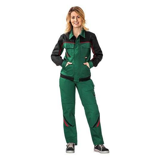 Planam Highline Latzhose Damen, 2399, grün, Größe 48-1