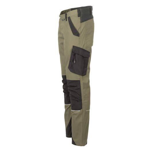 Planam Norit Bundhose Herren, 6405, oliv/schwarz, Größe 56-1