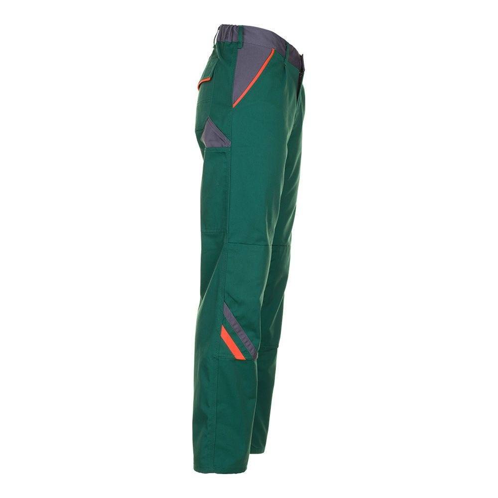 Planam Visline Bundhose, 2422, grün/orange, Größe 40-2