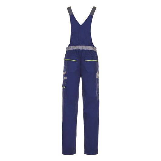 Planam Visline Latzhose, 2433, blau/gelb, Größe 54-1