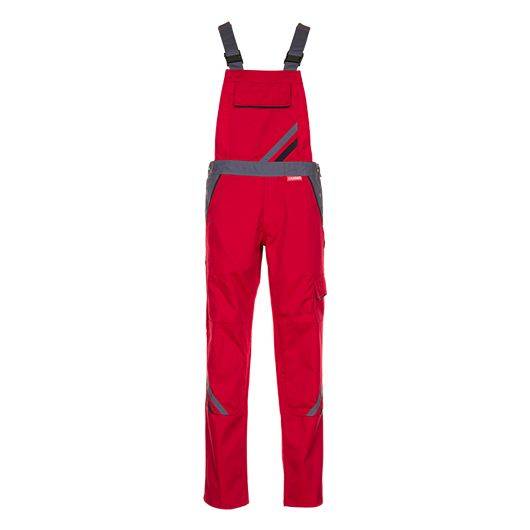 Planam Highline Latzhose Damen, 2392, rot, Größe 46-0