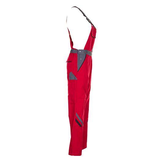 Planam Highline Latzhose Damen, 2392, rot, Größe 46-3