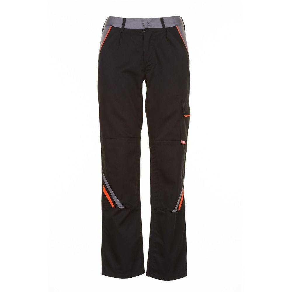 Planam Visline Bundhose, 2421, schwarz/orange, Größe 50-0