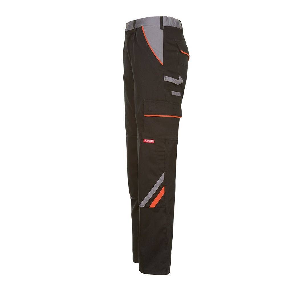 Planam Visline Bundhose, 2421, schwarz/orange, Größe 50-1