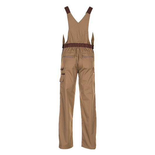 Planam Highline Latzhose Herren, 2334, braun, Größe 27-1