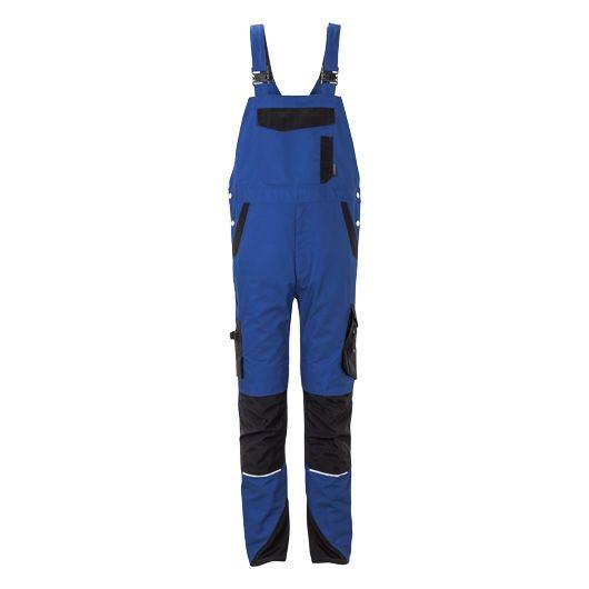 Planam Norit Latzhose Herren, 6522, blau/schwarz, Größe 110-0