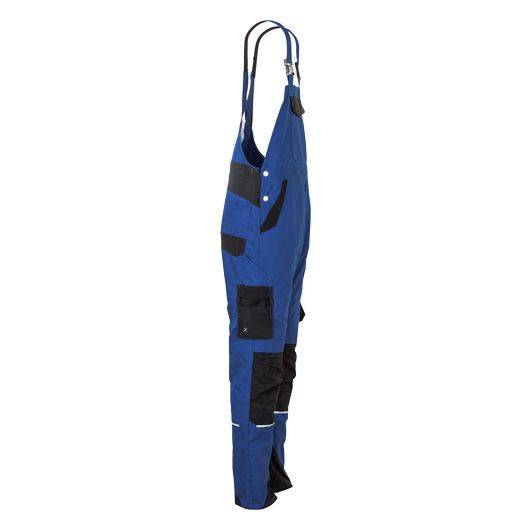 Planam Norit Latzhose Herren, 6522, blau/schwarz, Größe 110-2
