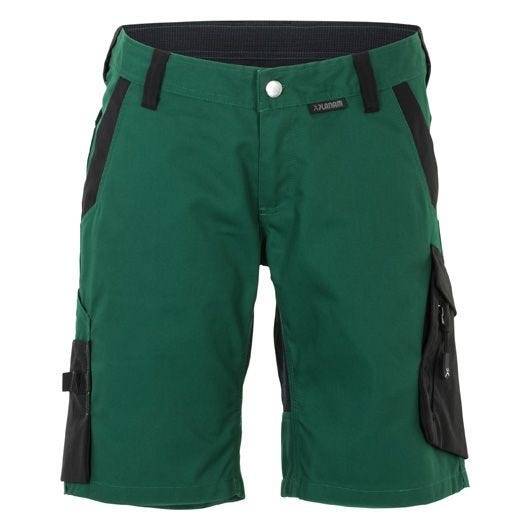 Planam Norit Shorts Damen, 6464, grün/schwarz, Größe L-0