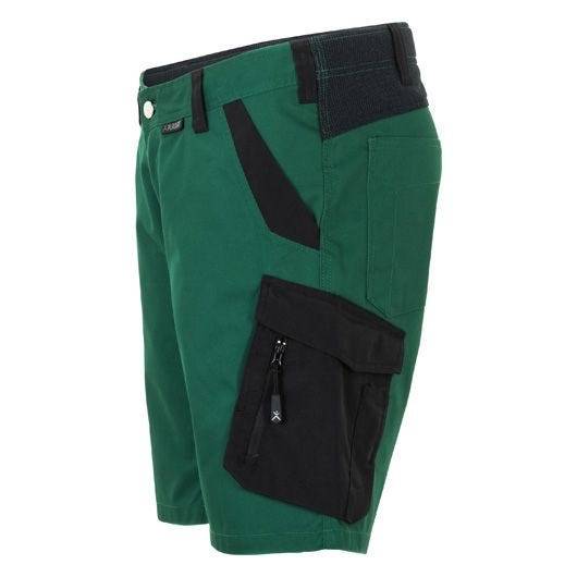 Planam Norit Shorts Damen, 6464, grün/schwarz, Größe L-1