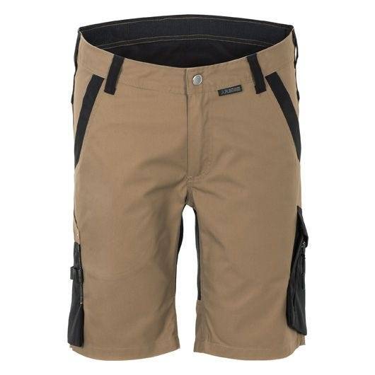 Planam Norit Shorts Herren, 6453, braun/schwarz, Größe 4XL-0
