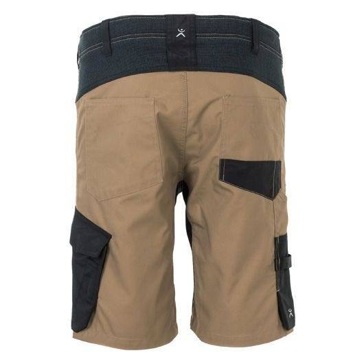Planam Norit Shorts Herren, 6453, braun/schwarz, Größe 4XL-3