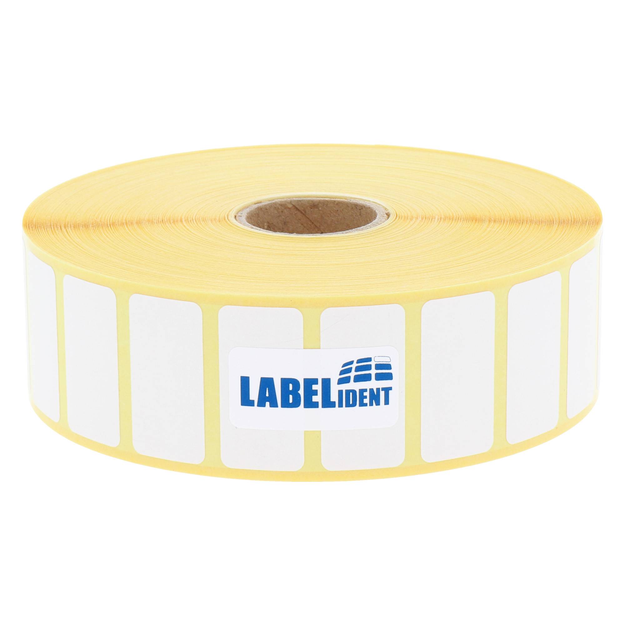 Labelident Zebra komp. Papier Labels, 30 x 15 mm, 1 Zoll, 4.000 Etiketten-0