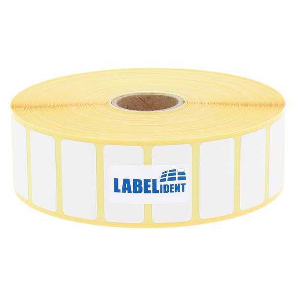 Labelident Zebra komp. Papier Labels, 30 x 15 mm, 1 Zoll, 4.000 Etiketten