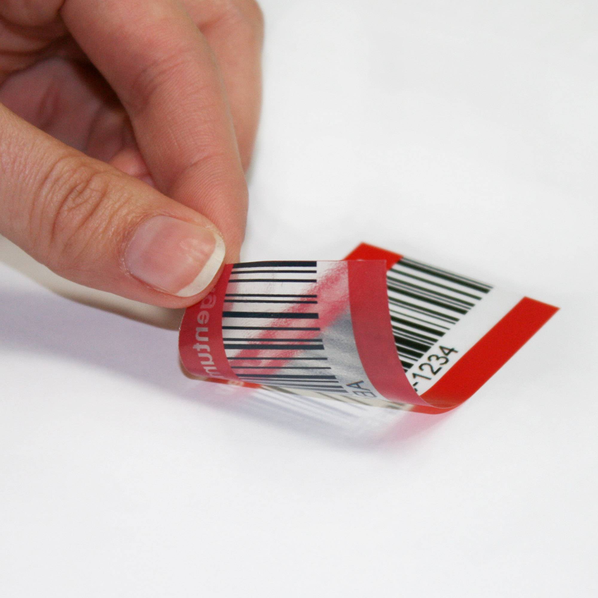 Labelident PET Etiketten transparent, 30 x 20 mm, 8.400 Etiketten, 100 Blatt-2