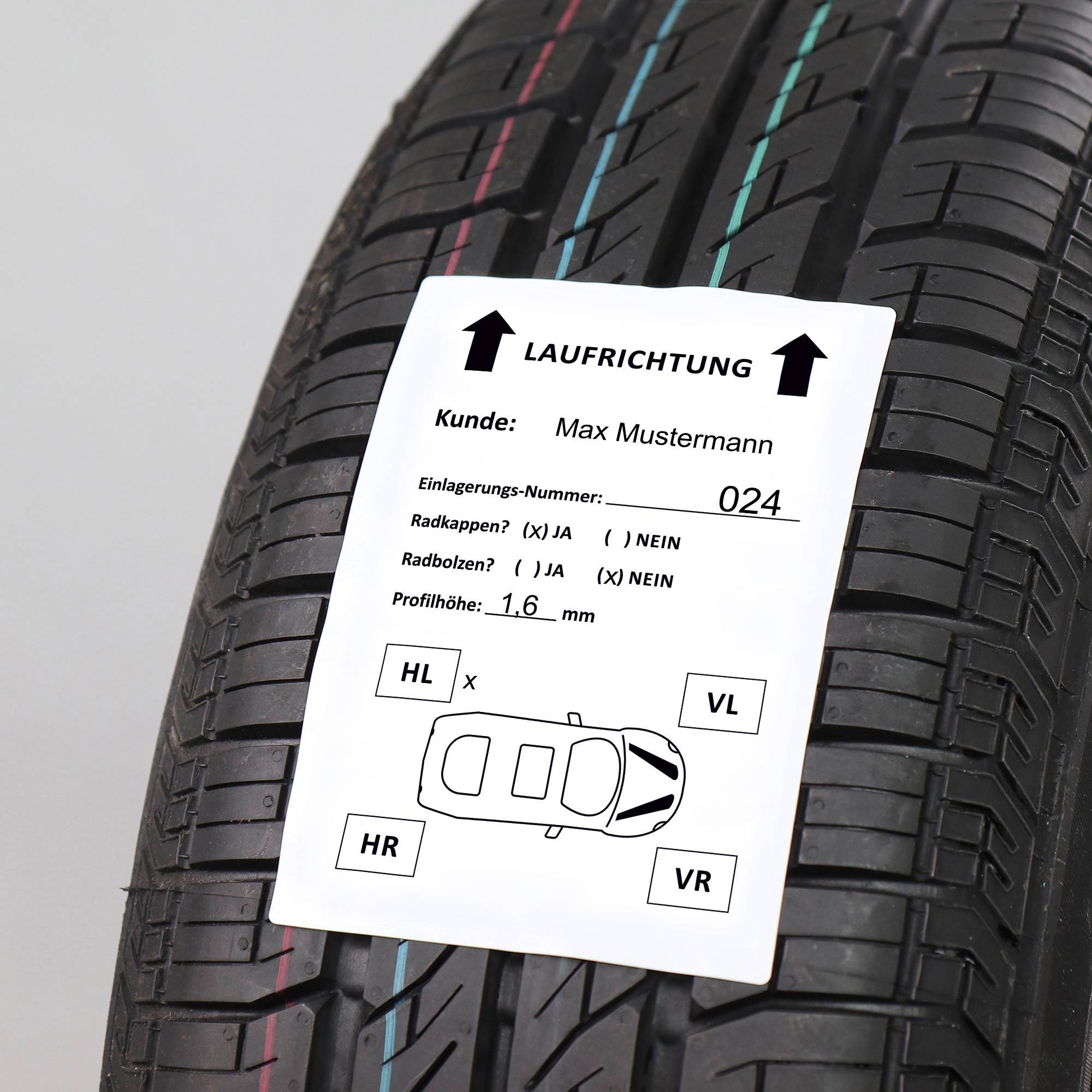 Labelident Stark haftende Etiketten, 50,8 x 25,4 mm, 1 Zoll, 2.000 Etiketten-1