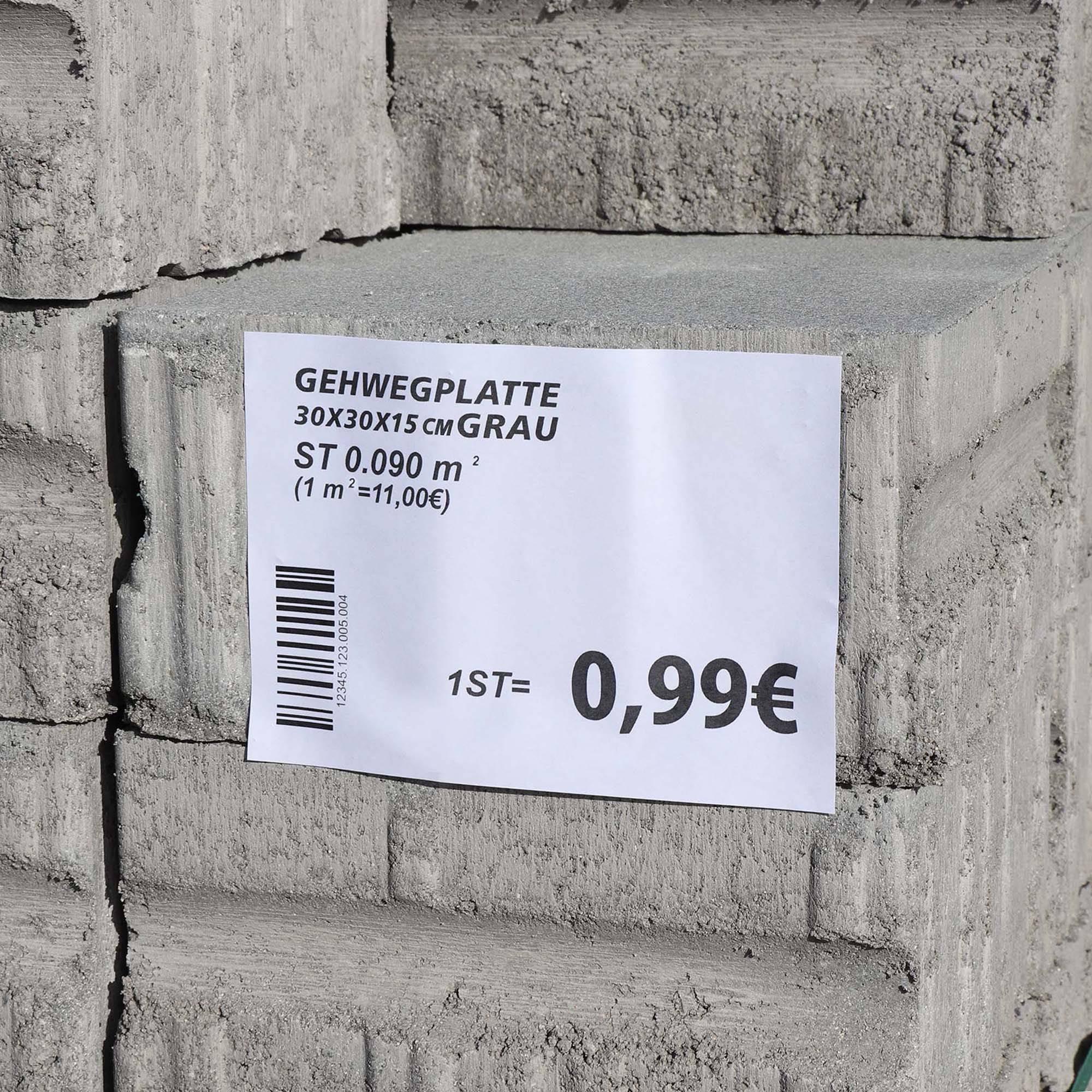 Labelident Stark haftende Etiketten, 50,8 x 25,4 mm, 1 Zoll, 2.000 Etiketten-2
