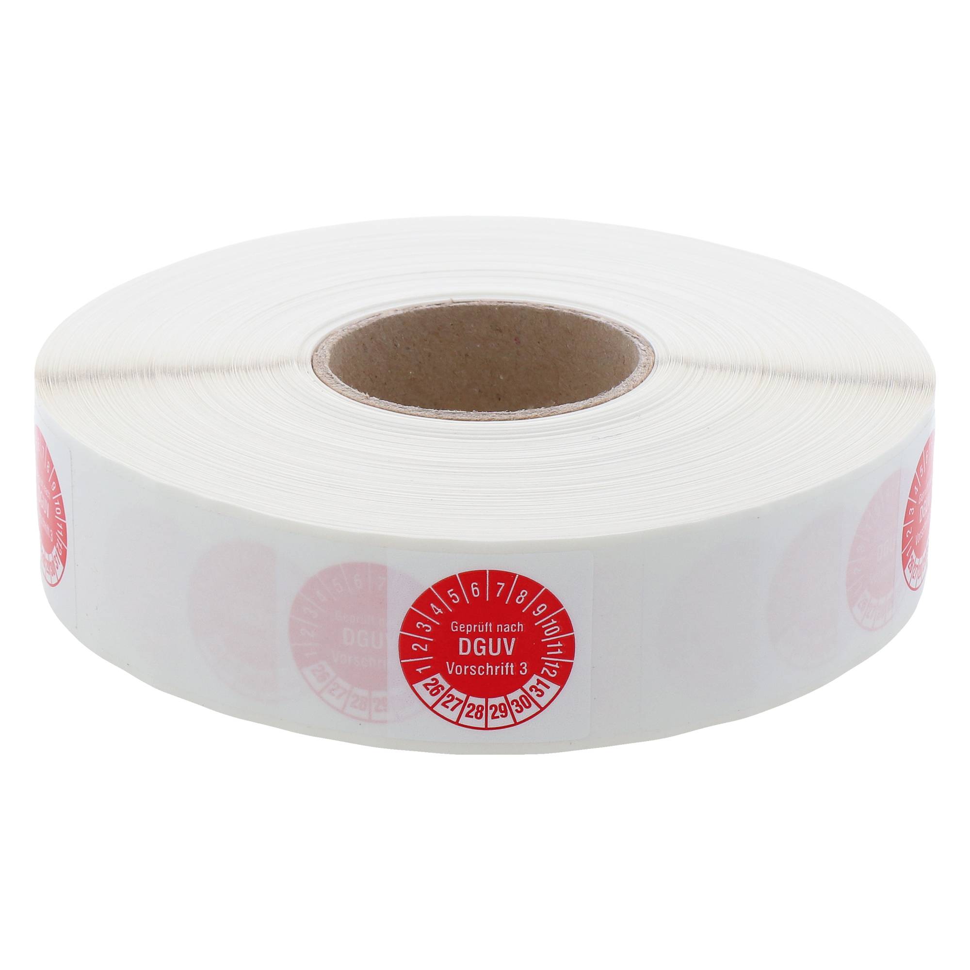 Labelident 1.000 Kabelprüfplaketten Nächster Prüftermin DGUV V3, 25 x 70 mm-2