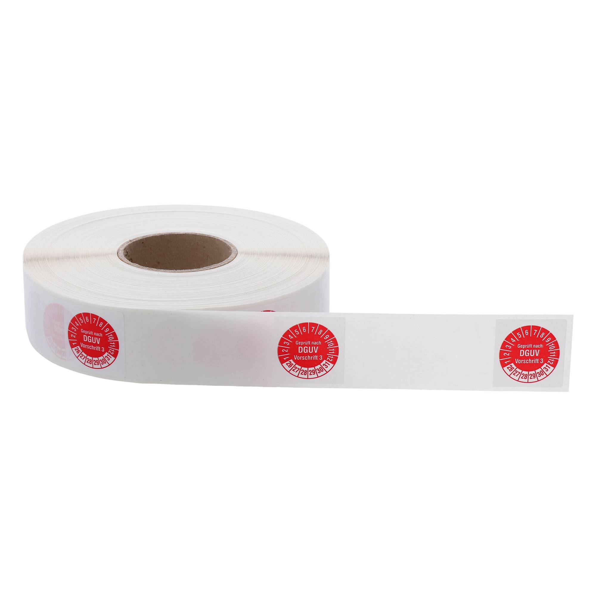 Labelident 1.000 Kabelprüfplaketten Nächster Prüftermin DGUV V3, 25 x 70 mm-3
