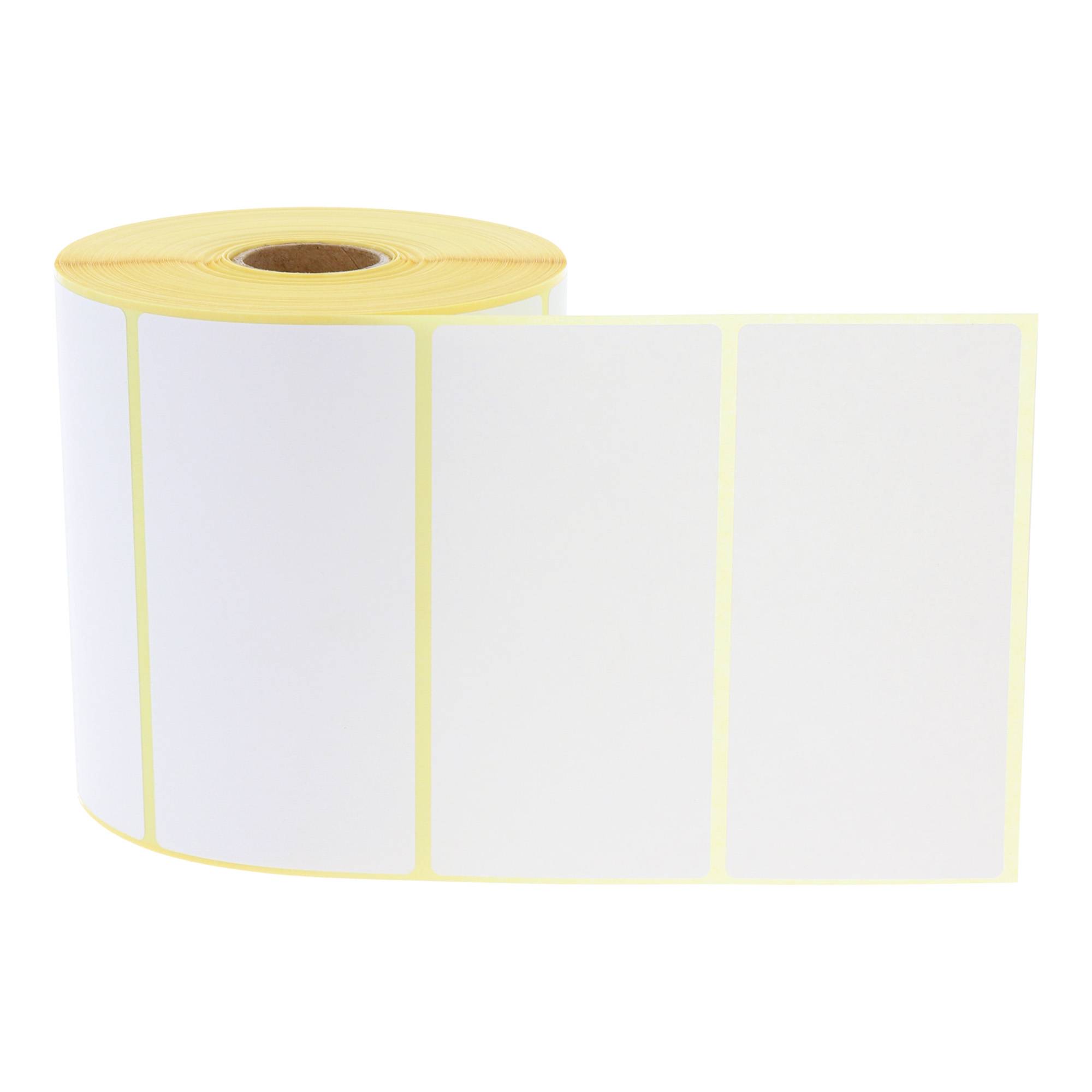 Labelident Papier Etiketten weiß, 100 x 50 mm, 1 Zoll, 1.000 Etiketten-3