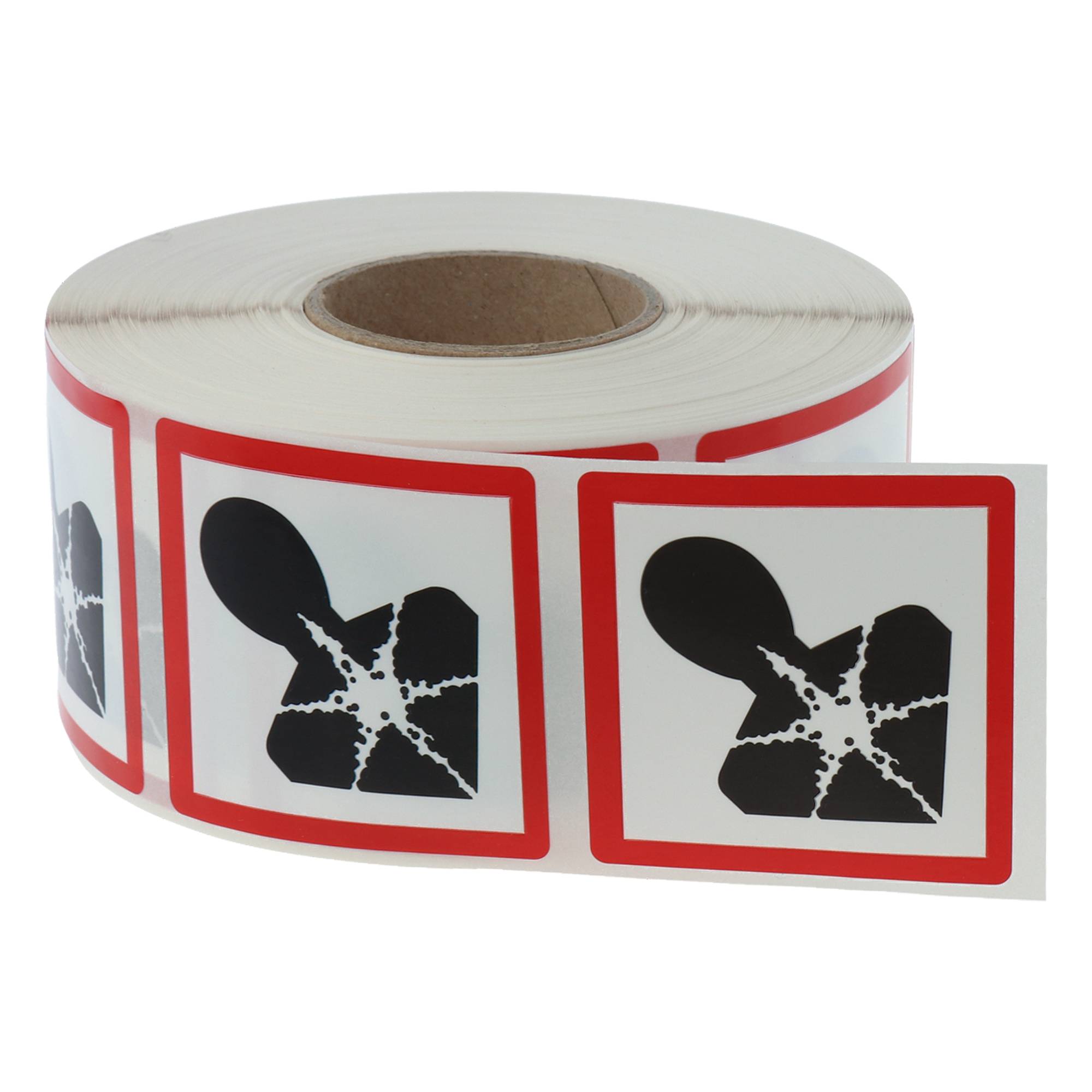 Labelident GHS Aufkleber, gesundheitsgefährdend, 50 x 50 mm, 1.000 Stück-4