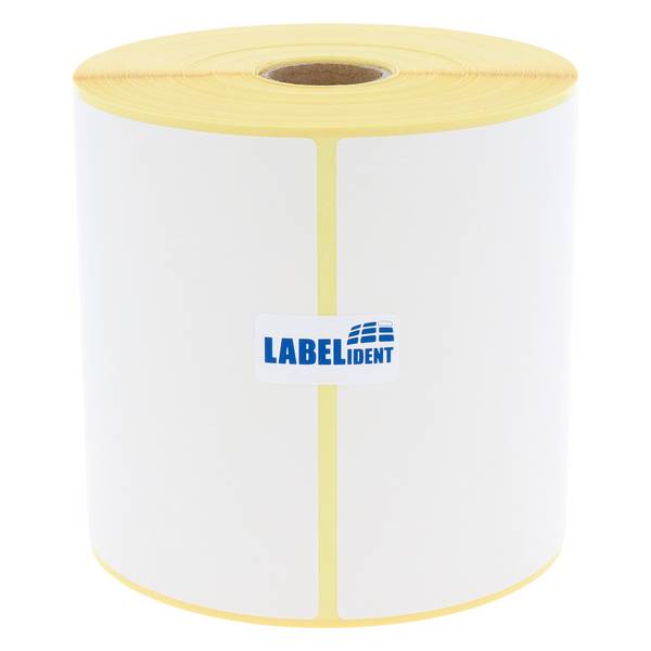 Labelident Papier Etiketten weiß, 105 x 74 mm, 1 Zoll, 1.000 Etiketten