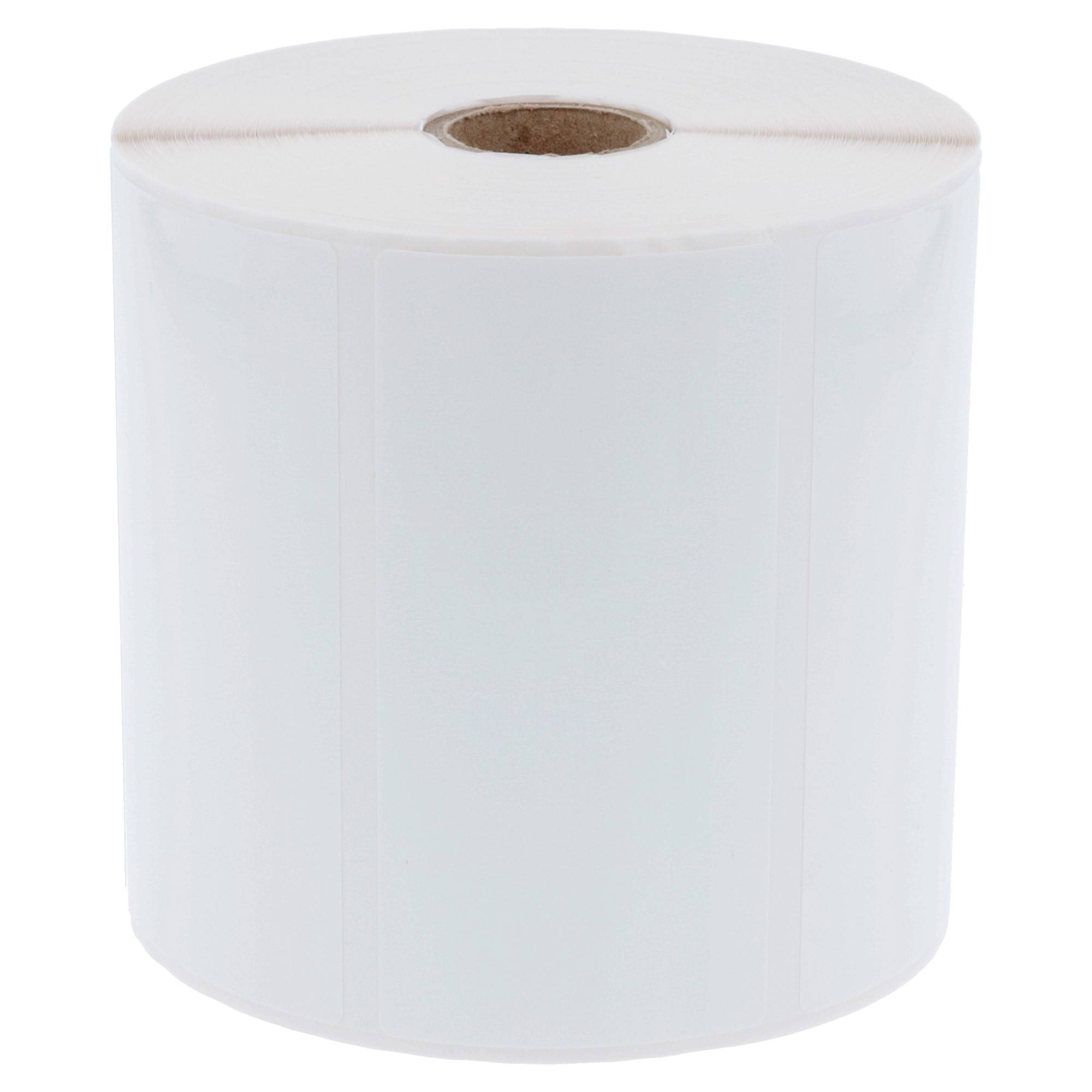 Labelident PE Etiketten weiß, 90 x 33 mm, 1 Zoll, 2.000 Etiketten-0