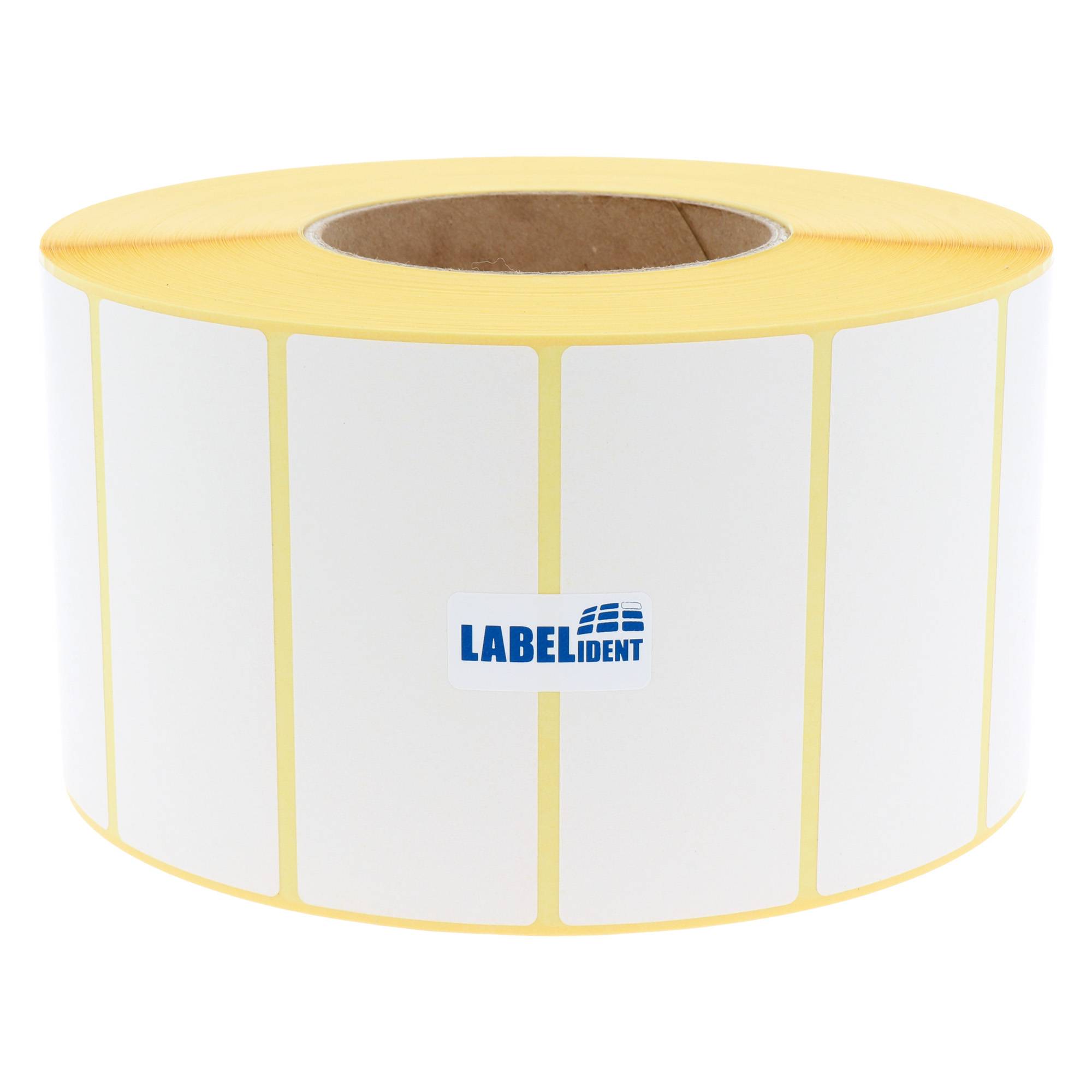 Labelident Zebra komp. Papier Labels, 88,9 x 38,1 mm, 3 Zoll, 3.634 Etiketten-0