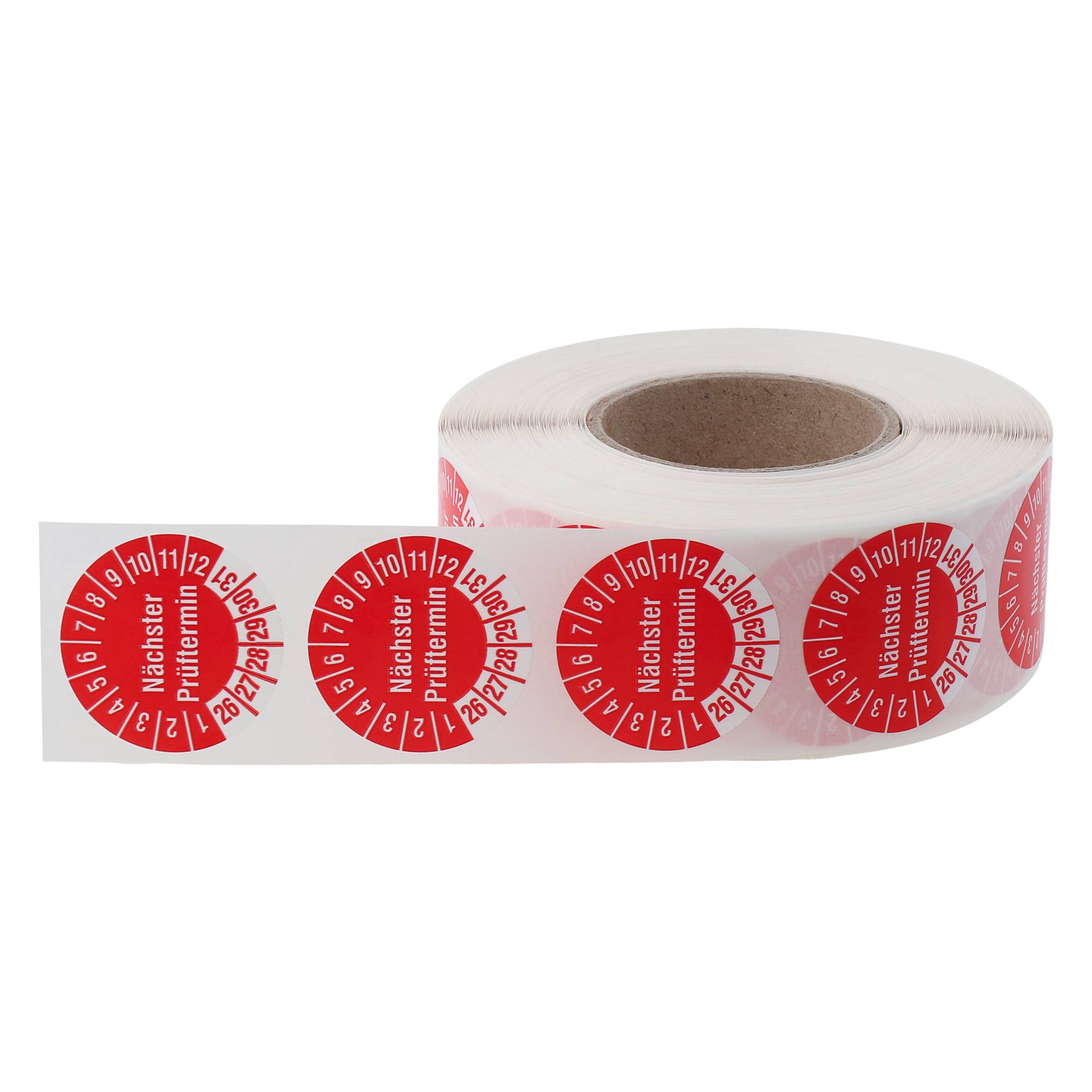 Labelident Prüfplaketten Nächster Prüftermin, Ø 20 mm, 1.000 Etiketten-4