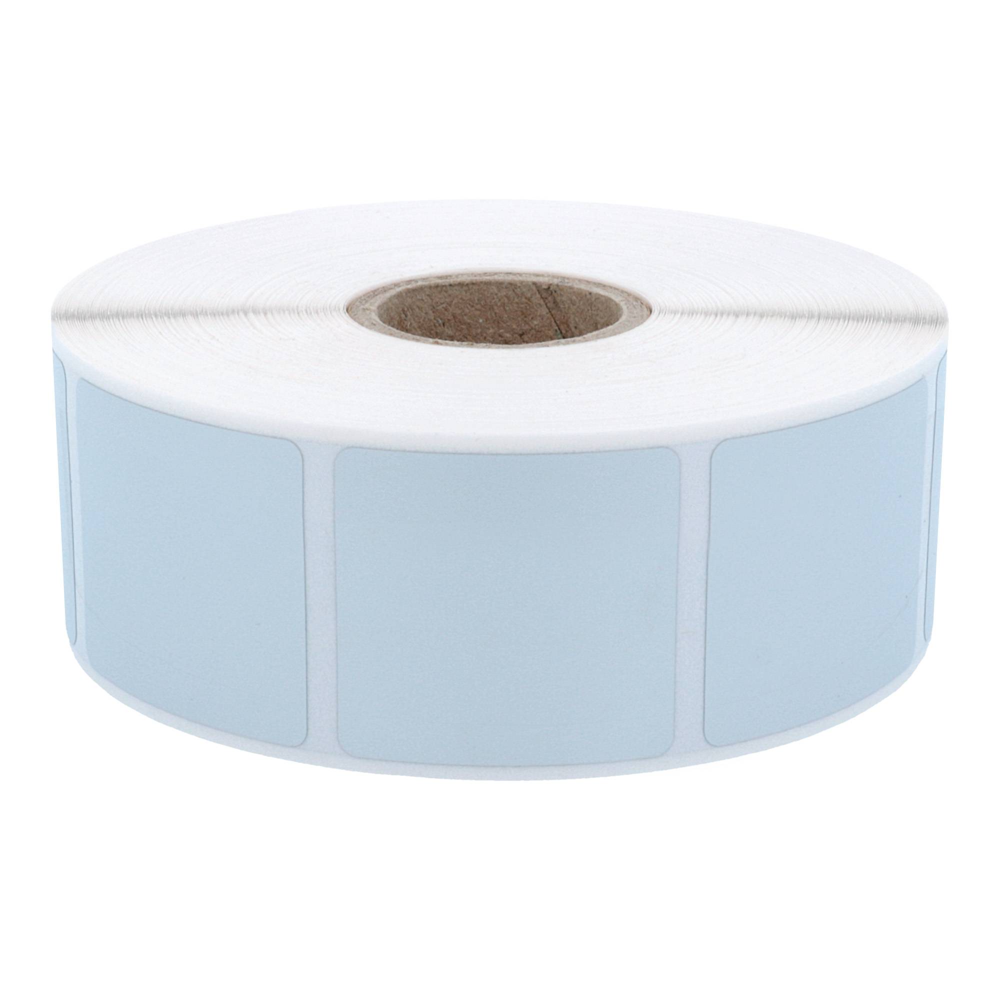 Labelident PET Etiketten silber, 25 x 25 mm, 1 Zoll, 2.580 Etiketten-0