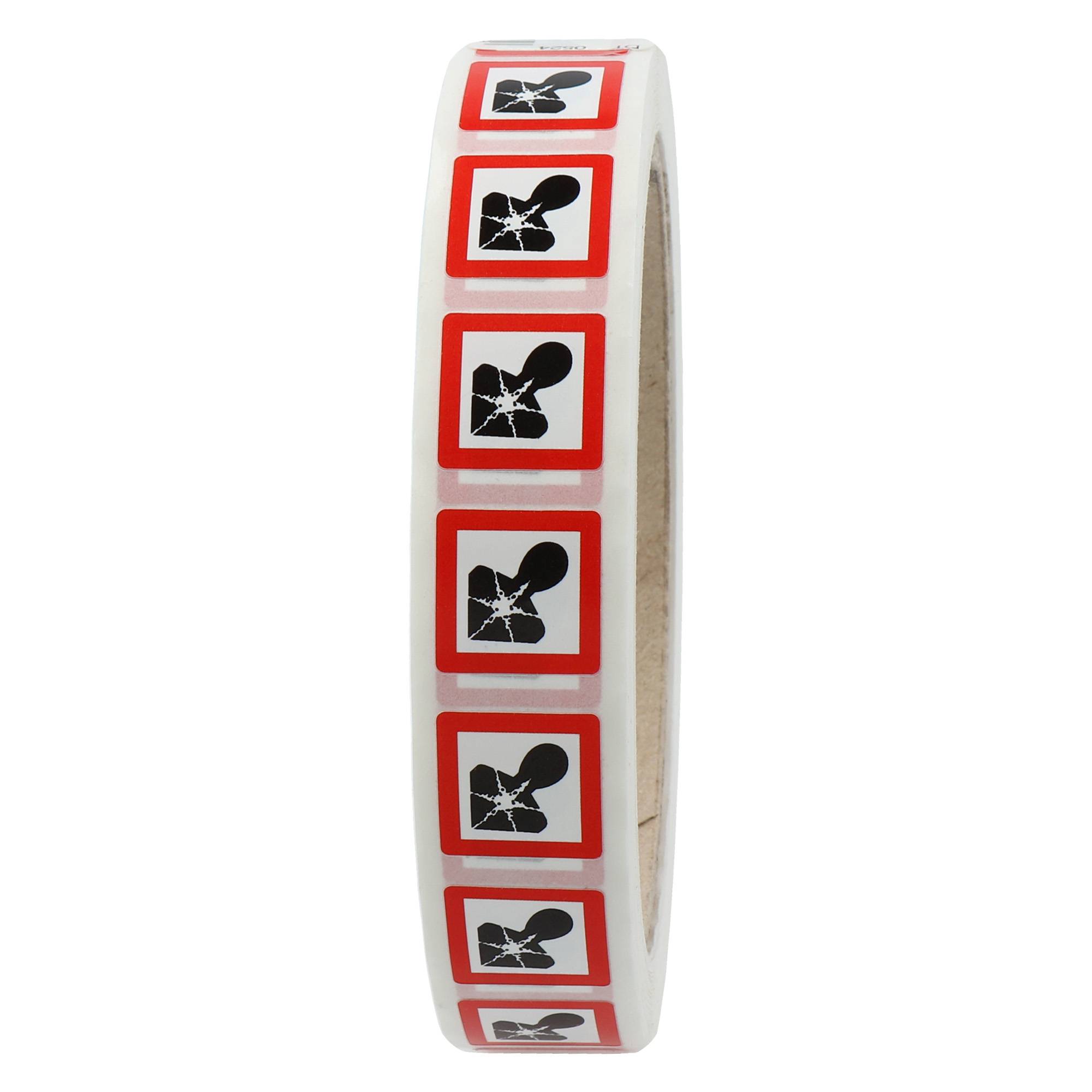 Labelident GHS Aufkleber, gesundheitsgefährdend, 15 x 15 mm, 1.000 Stück-0