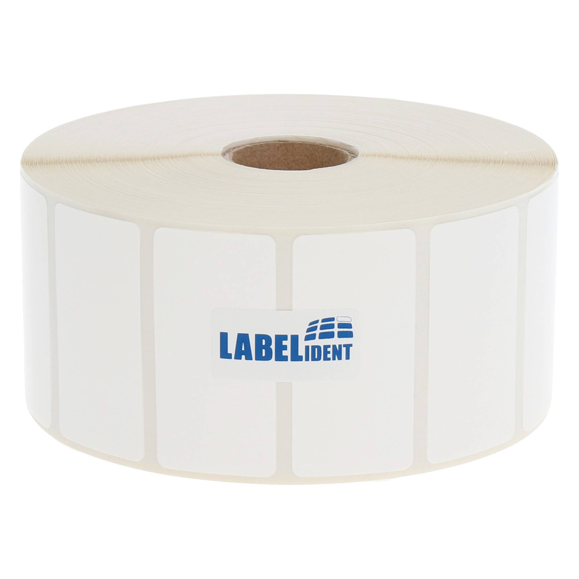 Labelident Stark haftende Etiketten, 50,8 x 25,4 mm, 1 Zoll, 2.000 Etiketten-0