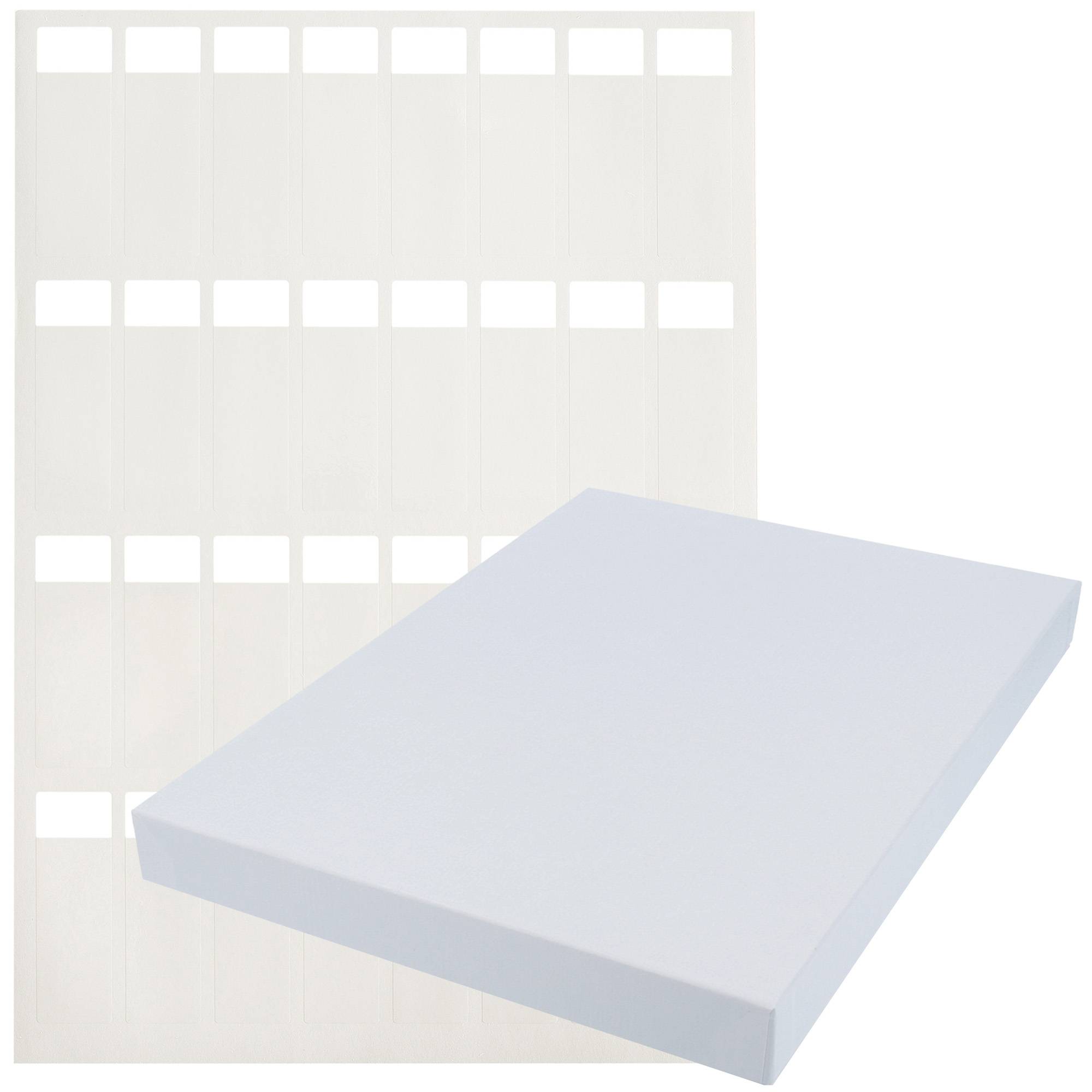 Labelident Kabeletiketten, 21 x 65 mm, PET, 320 Etiketten, 10 Blatt-4