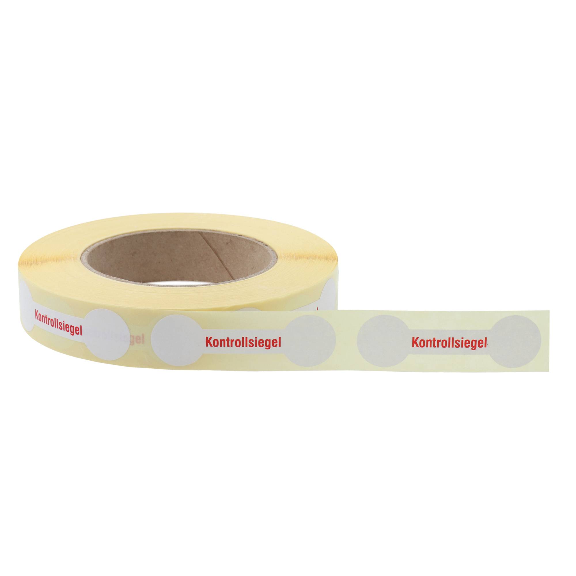 Labelident Siegeletiketten 70 x 21 mm, Kontrollsiegel, 1.000 Stück-3